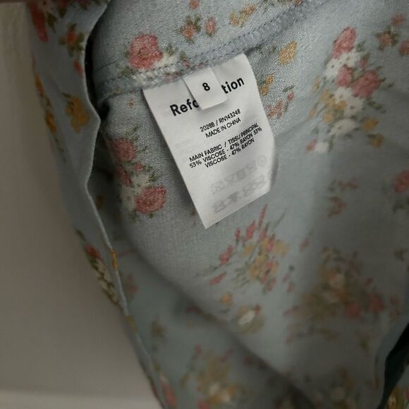 NWOT Reformation Humphrey Dress Size 8 - Picture 7 of 8